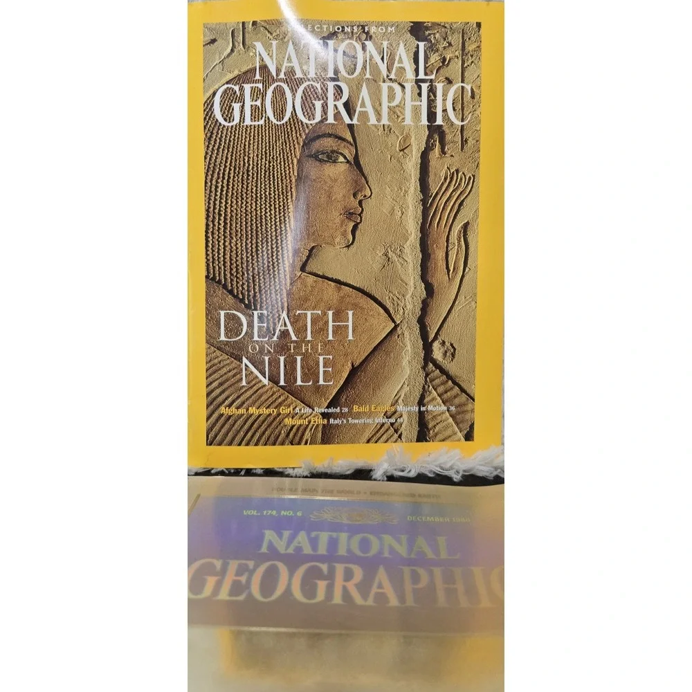 4 National Geographic Magazine‎ December 1988 Holographic August 1966 July 1987